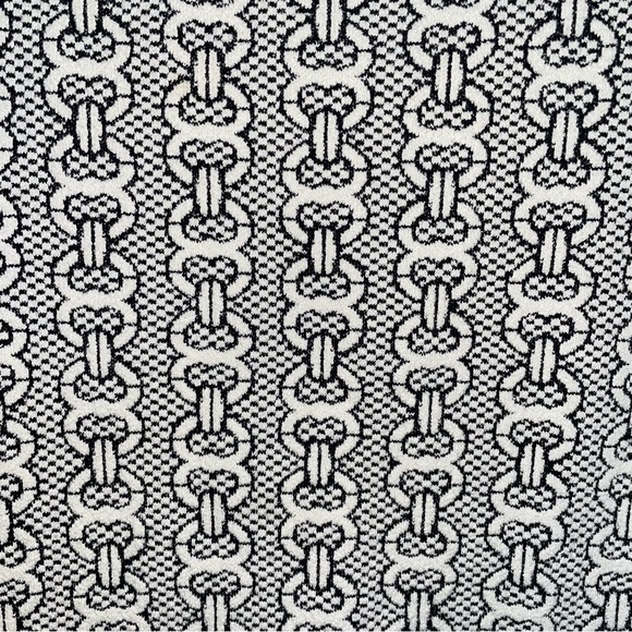 NWT TORY BURCH Gemini Link Sweater Dress New Ivory/Black Small (4-6) NEVER WORN - Picture 4 of 16